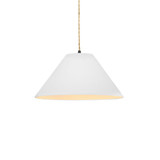 Radiance 1 Light Avola Cord Pendant 5.5 X 11 Inch Wide by Justice Design - CER-6640
