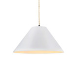 Radiance 1 Light Avola Cord Pendant 7.25 X 15 Inch Wide by Justice Design - CER-6645