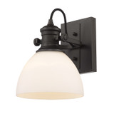 Hines 1 Light Vanity Light by Golden - 3118-BA1