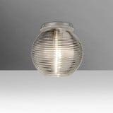 Kristall 8 1 Light 10 Inch Wide Semi Flush Mount by Besa - 4616