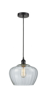 Fenton 1 Light Industrial Small Pendant 11.5 Inch Tall by Innovations - 616-1P-G9L-L