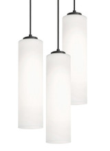 Leo 3 Light Pendant 7.5 Inch Tall and 18 Inch Wide by AFX - LEOP0412MBRND3