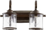 San Miguel 2 Light Vanity Light by Quorum - 5073-2