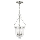 Jefferson 3 Light Small Pendant 20 Inch Tall by Livex - 5063