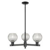 Athens 3 Light Stem Hung Chandelier 10.13 Inch X 27.63 Inch by Innovations - 716-3CR-G122C-6