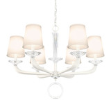 Emilea 6 Light Chandelier 22.5 Inch X 30.5 Inch Wide by Schonbek Signature - MA1006N