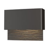 Stratum 15W 1 LED Aluminum Wall Lantern 9.5 Inch Wide by Hubbardton Forge - 302630HF