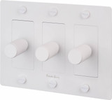 3G LED Cross Dimmer with Logo 4.75 Inch and 6.37 Inch Wide by Buster Punch - NDK-3G-CR-DL