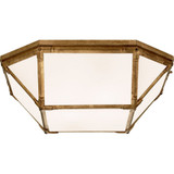 Morris 4 Light 20 Inch Wide Flush Mount by Visual Comfort Signature - SK4009