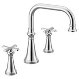 Colinet Two Handle Roman Tub Faucet Multiple Finishes TS44505 by Moen - TS44505