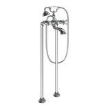 Weymouth Two Handle Tub Filler Includes Hand Shower S22105 by Moen - S22105