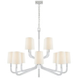 Reagan 12 Light Oversized 2 Tier Chandelier by VC Signature CHC 5904-L - CHC 5904-L