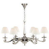 Myrna 6 Light Large Chandelier by Visual Comfort Signature AH5010-L - AH5010-L