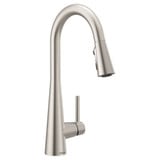 Sleek One Handle Pulldown Kitchen Faucet Multiple Finishes 7864 by Moen - 7864