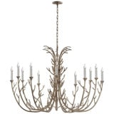 Silva 12 Light Oversized Chandelier by Visual Comfort Signature JN 5080BSL - JN 5080