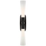 Utopia 24W 2 LED Light Vanity Light by Visual Comfort Signature - KW 2045