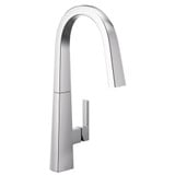 Nio One Handle Pulldown Kitchen Faucet Multiple Finishes by Moen - S75005