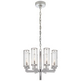Liaison 8 Light Medium Chandelier by Visual Comfort Signature KW 5200PN-CG - KW 5200