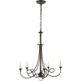 Double Twist 5 Light Medium Chandelier by Visual Comfort Signature - SC5015