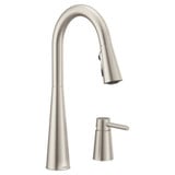 Sleek One Handle Pulldown Kitchen Faucet Multiple Finishes 7871 by Moen - 7871