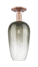 Brookhaven Flute 1 Light Semi Flush Mount 7 Inch Wide by Innovations - 716-1C-G484-7_P