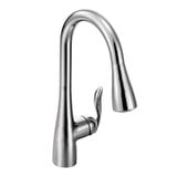 Arbor One Handle Pulldown Kitchen Faucet Multiple Finishes by Moen - 7594