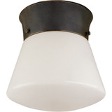 Perry 1 Light 9.5 Inch Wide Flush Mount by Visual Comfort Signature - TOB4000