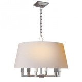 Square Tube 6 Light Medium Chandelier by Visual Comfort Signature - SL5820