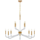 Reagan 12 Light Oversized 2 Tier Chandelier by VC Signature CHC 5904 - CHC 5904