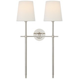 Bryant 2 Light Large Double Tail Wall Sconce by Visual Comfort Signature - TOB2025-L