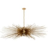 Strada 16 Light Contemporary Linear Chandelier by Visual Comfort Signature - KW5182