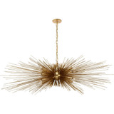 Strada 16 Light Contemporary Linear Chandelier by Visual Comfort Signature - KW5182