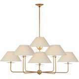 Kelley 9 Light Oversized Chandelier by Visual Comfort Signature - NW5070