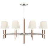 Bryant 8 Light Oversized Chandelier by Visual Comfort Signature TOB5588-L - TOB5588-L