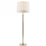 Simple Scallop 1 Light Floor Lamp with Silk Banded Shade by VC Signature - BBL1023_S2