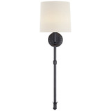 Michel 2 Light Linen Wall Sconce by Visual Comfort Signature - TOB2116-L