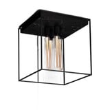 Cross 4 Light Caged Flush Mount 19.69 Inch Wide by Buster Punch - NCA-02283