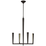 Galahad Light Medium Chandelier by Visual Comfort Signature - TOB 5710