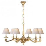 Myrna 6 Light Large Chandelier by Visual Comfort Signature AH5010 - AH5010