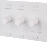 3G LED Cross Dimmer without Logo 6.37 Inch Wide by Buster Punch - NDK-3G-CR-D