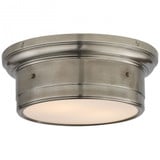 Siena 2 Light 11.75 Inch Wide Flush Mount by Visual Comfort Signature - SS4015