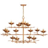Clementine 15 Light Oversized Low Wide Tiered Chandelier by VC Signature - JN 5161