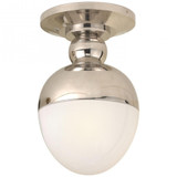 Clark 1 Light 7.5 Inch Wide Flush Mount by Visual Comfort Signature - TOB4006