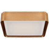 Precision 20W LED 16 Inch Wide Flush Mount by Visual Comfort Signature - KW 4084
