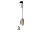 Hooked 3 Light Mix Cross Pendant 98.43 Inch Tall by Buster Punch - NHK-18490