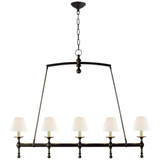Classic 5 Light Oversized Linear Chandelier by VC Signature SL5811-L - SL5811-L