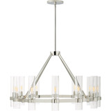 Presidio 12 Light Oversized Chandelier by Visual Comfort Signature - S5680