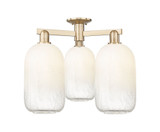 Brookhaven Cloche 3 Light Semi Flush Mount 24.5 Inch Wide by Innovations - 716-3F-G482-7_P