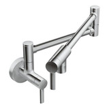 Modern Pot Filler Two Handle Kitchen Faucet Multiple Finishes by Moen - S665