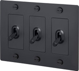 3G Cross Toggle Switch without Logo 6.37 Inch Wide by Buster Punch - NTK-3G-CR-TS